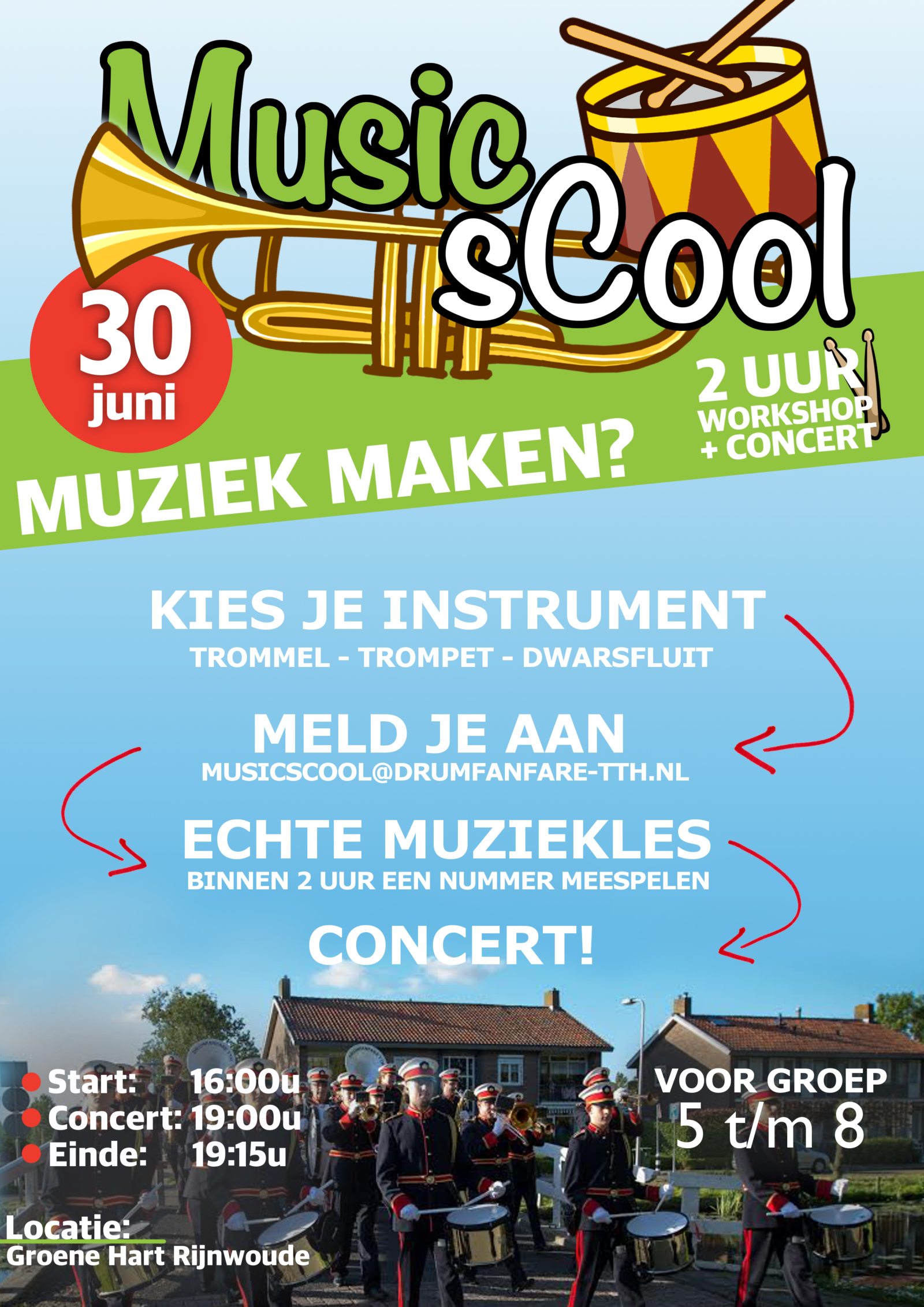 poster music scool 2017
